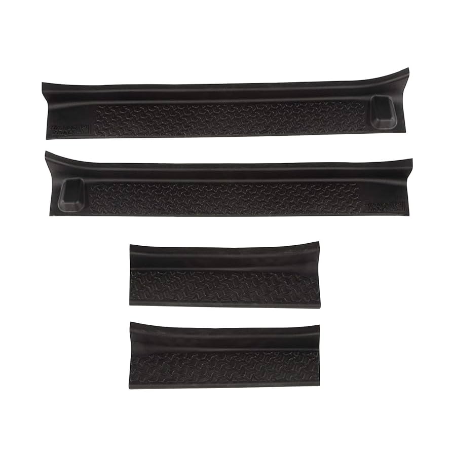RuggedRidge 正規品　ドアシールガード 4ピースセット RuggedRidge 正規品 ドアシールガード 4ピースセット Rugged